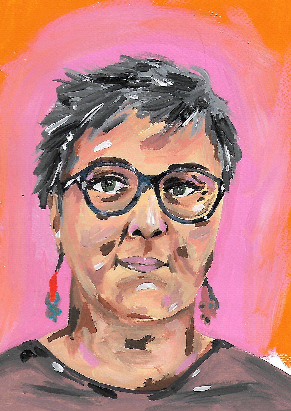 Image of a painting of a woman