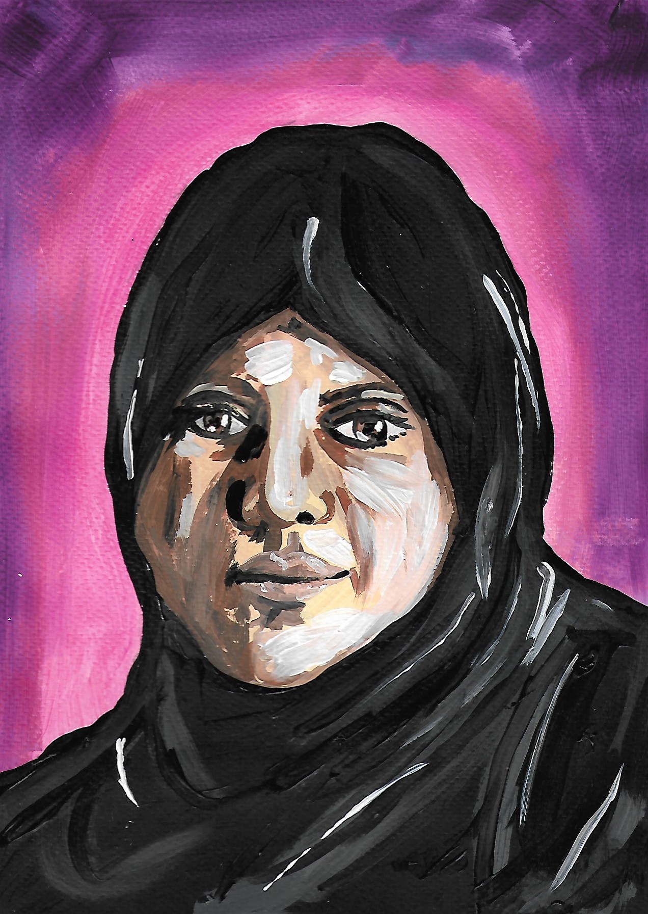 Image of a painting of a woman