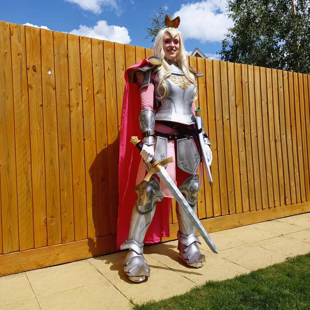 Image of a knight costume
