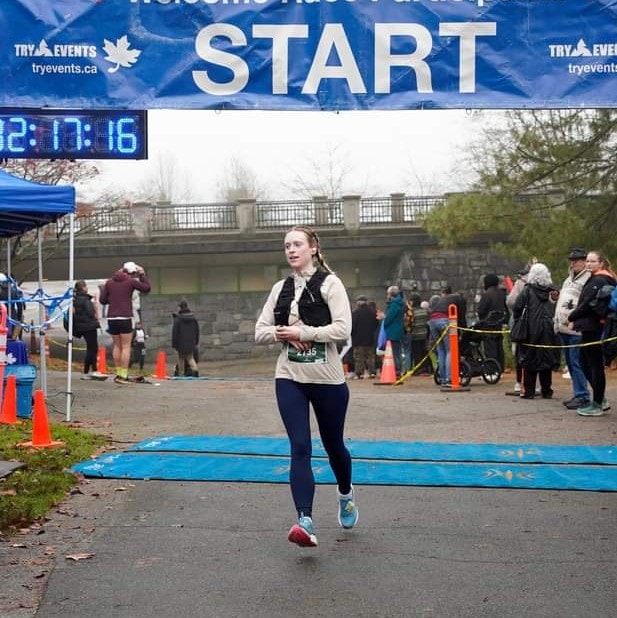 Image of a woman running